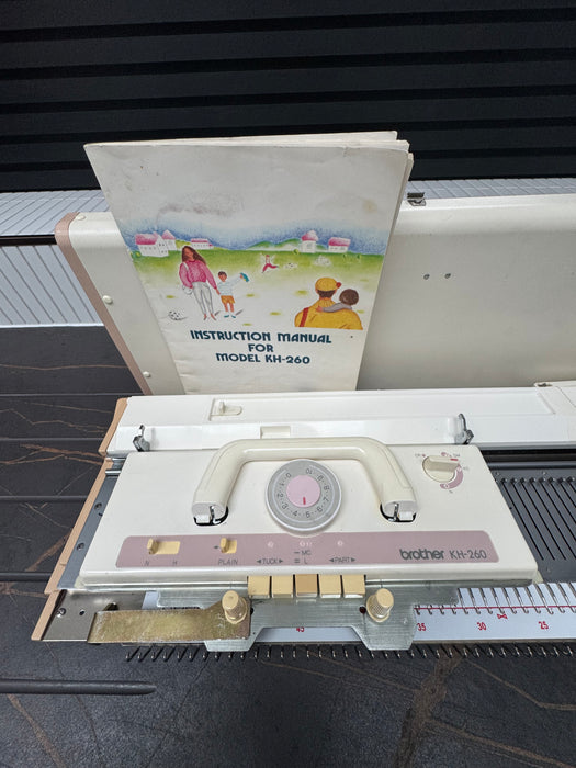 knitting machine brother kh260 bulky reconditioned