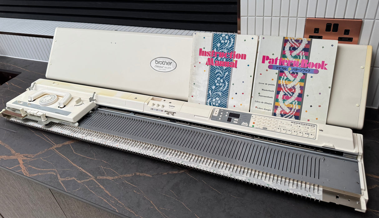 knitting machine brother kh270 bulky electronic reconditioned